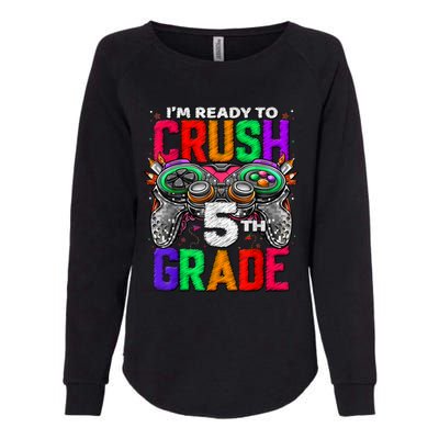 5th Grade Level Unlocked Game On 5th Grade Back To School Womens California Wash Sweatshirt