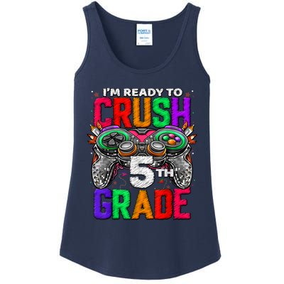 5th Grade Level Unlocked Game On 5th Grade Back To School Ladies Essential Tank