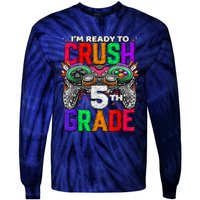 5th Grade Level Unlocked Game On 5th Grade Back To School Tie-Dye Long Sleeve Shirt