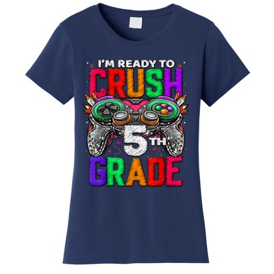 5th Grade Level Unlocked Game On 5th Grade Back To School Women's T-Shirt