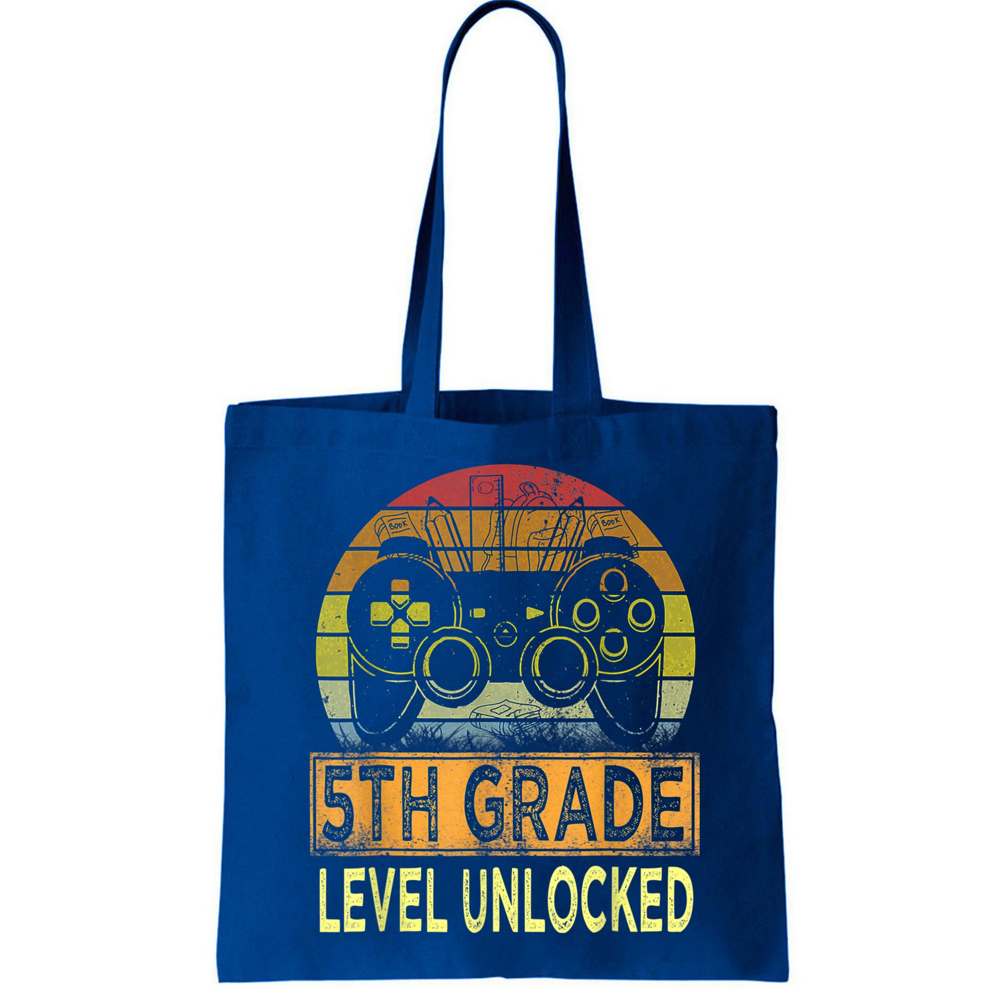 5th Grade Level Unlocked First Day Of School Video Gamer Bag