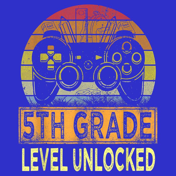 5th Grade Level Unlocked First Day Of School Video Gamer Baby Bodysuit