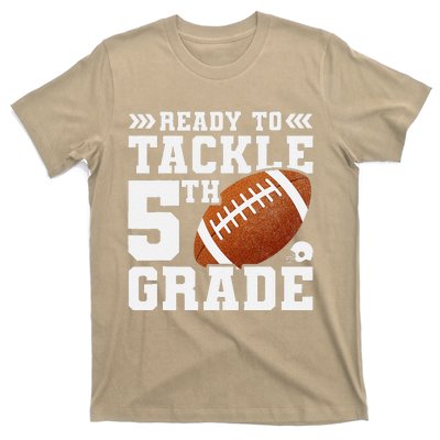 5th Grade Ready To Tackle Fifth Grade First School Day T-Shirt