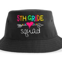 5th Grade Squad Fifth Teacher Student Team Back To School Gift Sustainable Bucket Hat