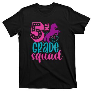 5th Grade Squad Back To School Teacher Fifth Grade Gift T-Shirt