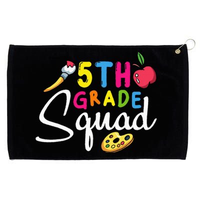 5th Grade Squad Fifth Teacher Student Team Back To School Grommeted Golf Towel