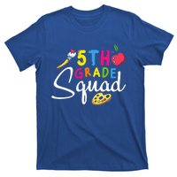 5th Grade Squad Fifth Teacher Student Team Back To School T-Shirt