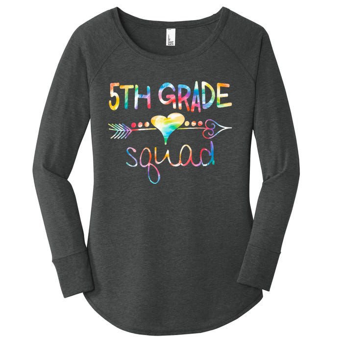 5th Grade Squad Fifth Grade Team Teachers Women's Perfect Tri Tunic Long Sleeve Shirt