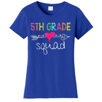 5th Grade Squad Fifth Teacher Student Team Back To School Women's T-Shirt