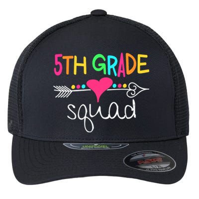 5th Grade Squad Fifth Teacher Student Team Back To School Flexfit Unipanel Trucker Cap