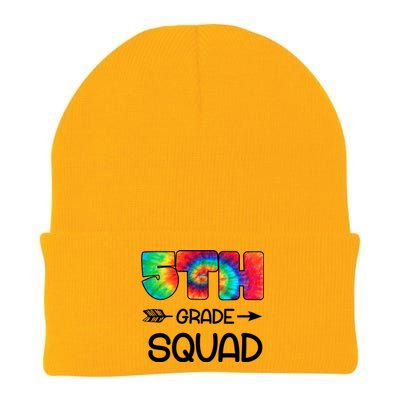 5th Grade Squad Teacher Students Knit Cap Winter Beanie