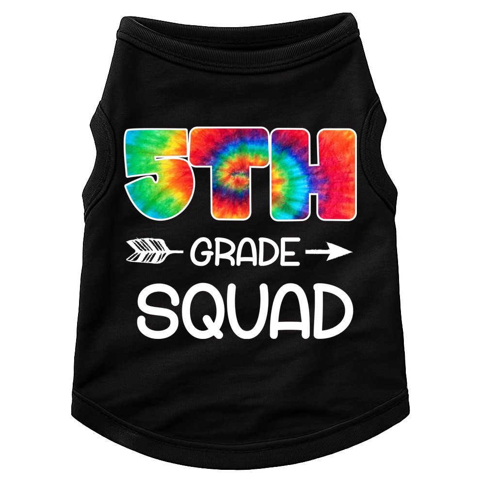 5th Grade Squad Teacher Students Doggie Tank