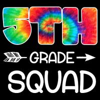 5th Grade Squad Teacher Students Doggie Tank