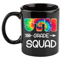 5th Grade Squad Teacher Students 11oz C Handle Ceramic Mug