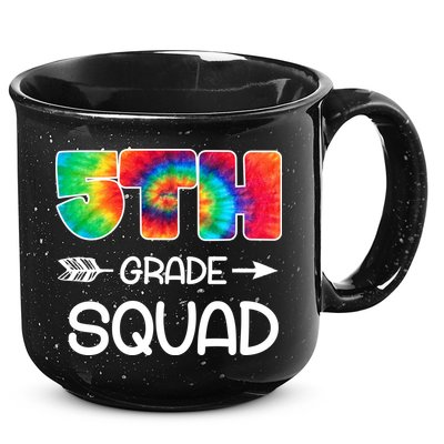 5th Grade Squad Teacher Students 15oz Campfire Ceramic Mug