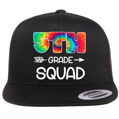 5th Grade Squad Teacher Students Flatbill Hat