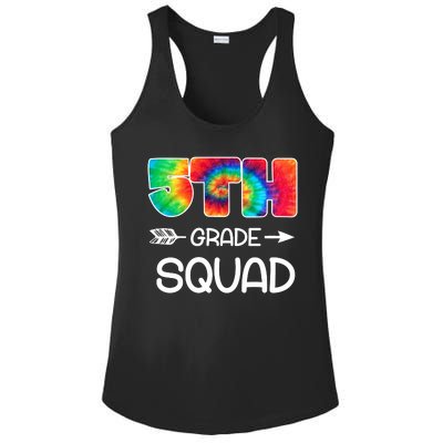 5th Grade Squad Teacher Students Ladies PosiCharge Competitor Racerback Tank