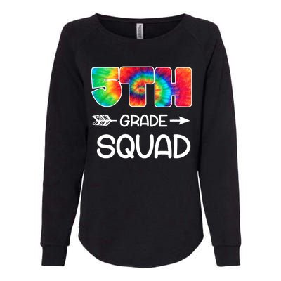 5th Grade Squad Teacher Students Womens California Wash Sweatshirt