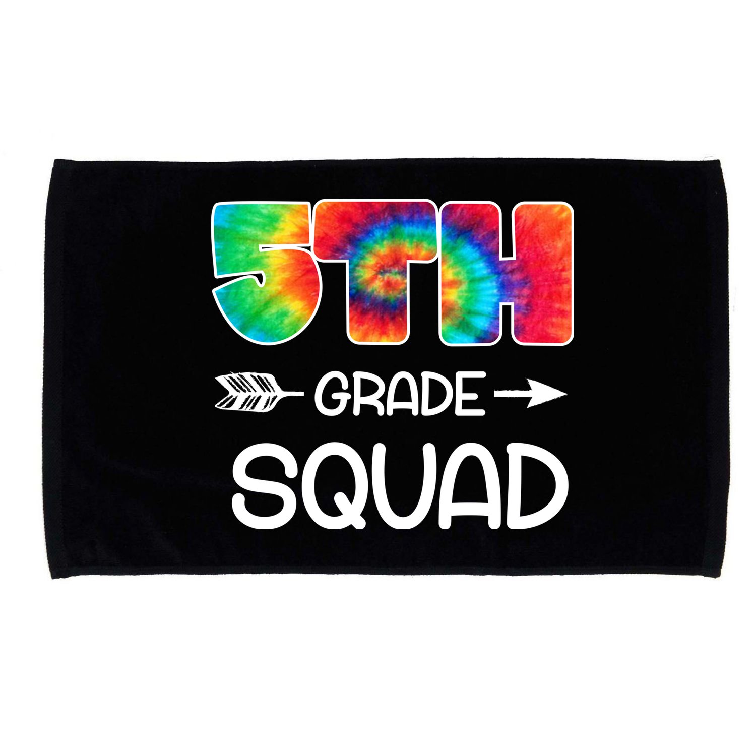 5th Grade Squad Teacher Students Microfiber Hand Towel