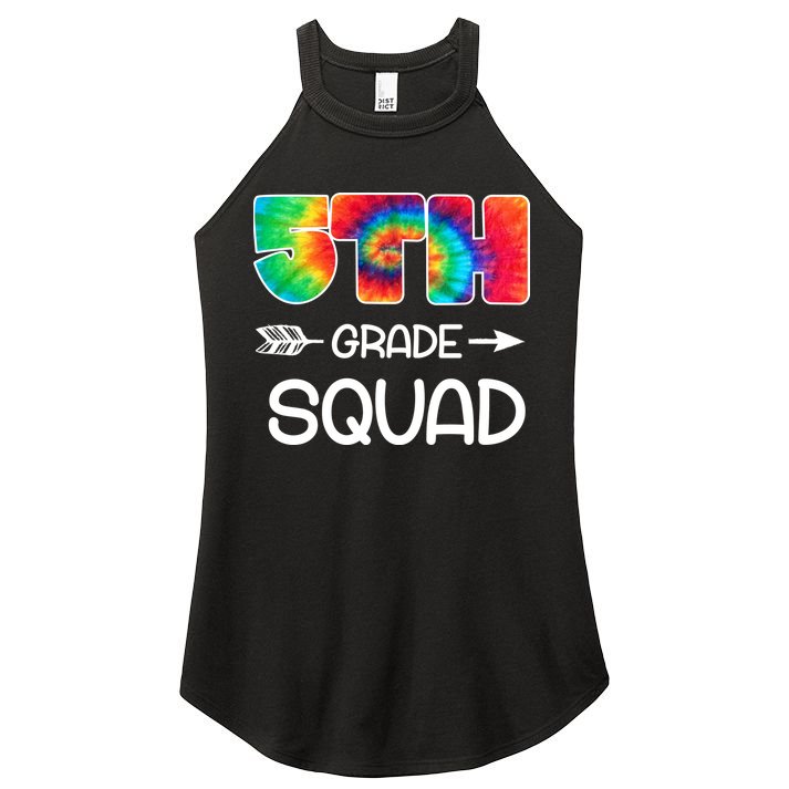 5th Grade Squad Teacher Students Women's Perfect Tri Rocker Tank