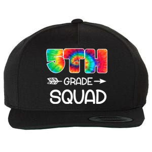 5th Grade Squad Teacher Students Wool Snapback Cap