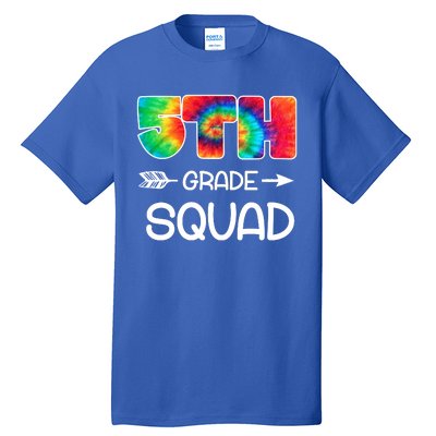 5th Grade Squad Teacher Students Tall T-Shirt