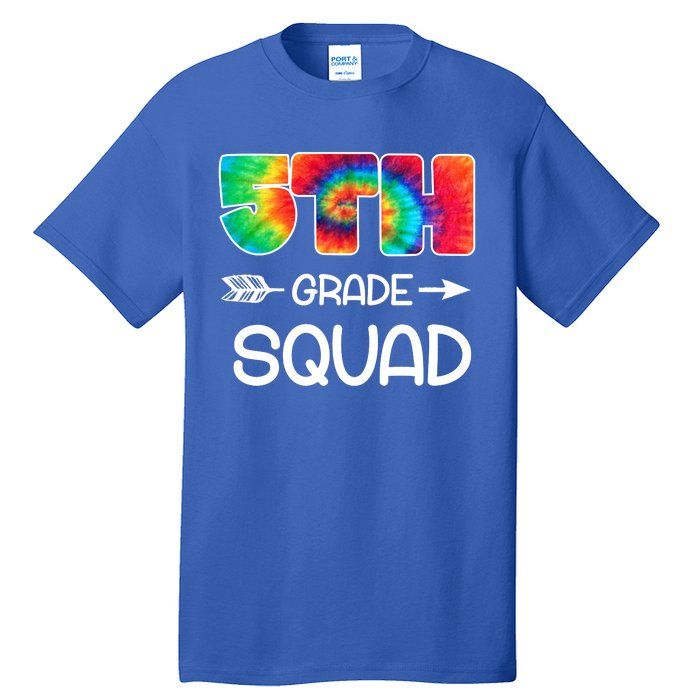 5th Grade Squad Teacher Students Tall T-Shirt