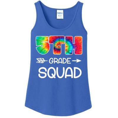 5th Grade Squad Teacher Students Ladies Essential Tank