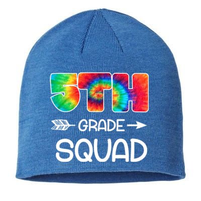 5th Grade Squad Teacher Students Sustainable Beanie