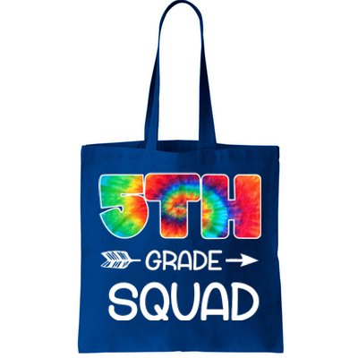 5th Grade Squad Teacher Students Tote Bag