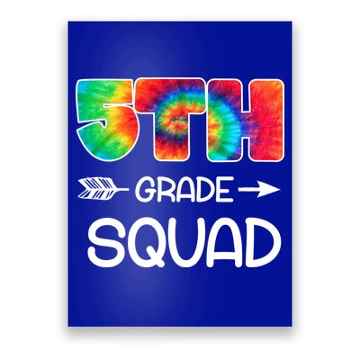 5th Grade Squad Teacher Students Poster