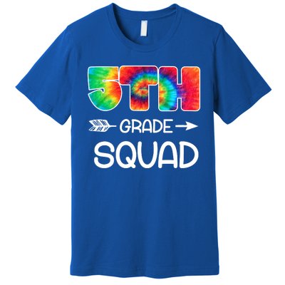 5th Grade Squad Teacher Students Premium T-Shirt