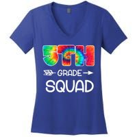 5th Grade Squad Teacher Students Women's V-Neck T-Shirt