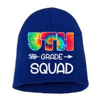 5th Grade Squad Teacher Students Short Acrylic Beanie