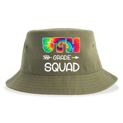 5th Grade Squad Teacher Students Sustainable Bucket Hat