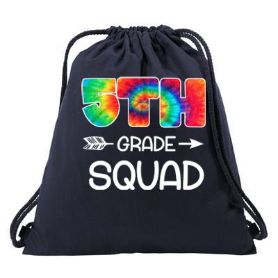 5th Grade Squad Teacher Students Drawstring Bag