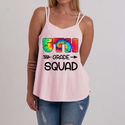 5th Grade Squad Teacher Students Women's Strappy Tank