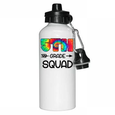 5th Grade Squad Teacher Students Aluminum Water Bottle