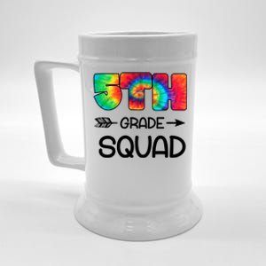 5th Grade Squad Teacher Students Beer Stein