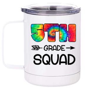 5th Grade Squad Teacher Students 12 oz Stainless Steel Tumbler Cup