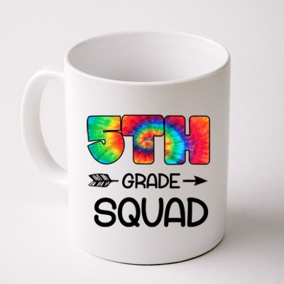 5th Grade Squad Teacher Students Coffee Mug