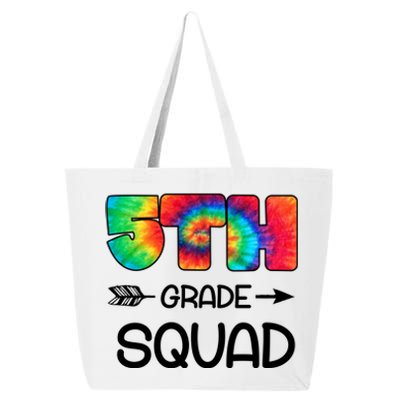 5th Grade Squad Teacher Students 25L Jumbo Tote