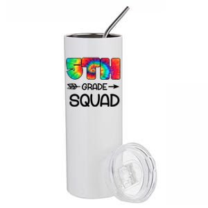 5th Grade Squad Teacher Students Stainless Steel Tumbler