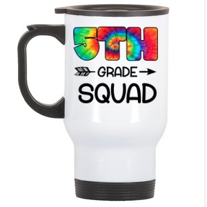 5th Grade Squad Teacher Students Stainless Steel Travel Mug