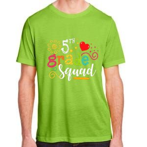 5th Grade Squad Student Teacher Gift Back To School Adult ChromaSoft Performance T-Shirt