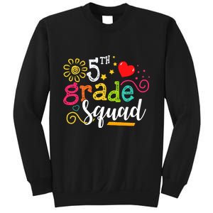 5th Grade Squad Student Teacher Gift Back To School Sweatshirt