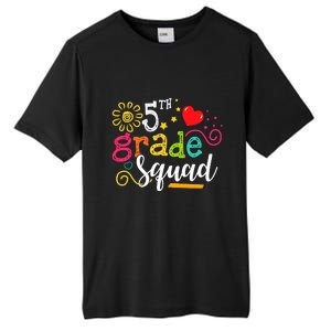 5th Grade Squad Student Teacher Gift Back To School Tall Fusion ChromaSoft Performance T-Shirt