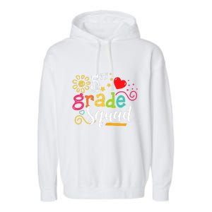 5th Grade Squad Student Teacher Gift Back To School Garment-Dyed Fleece Hoodie