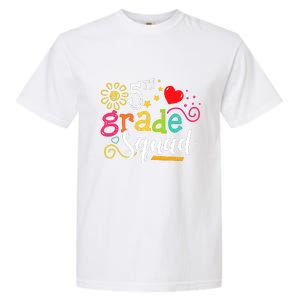 5th Grade Squad Student Teacher Gift Back To School Garment-Dyed Heavyweight T-Shirt