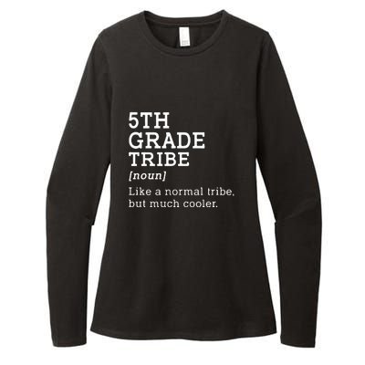 5th Grade Tribe Back To School Gift Teacher Fifth Grade Team Gift Womens CVC Long Sleeve Shirt